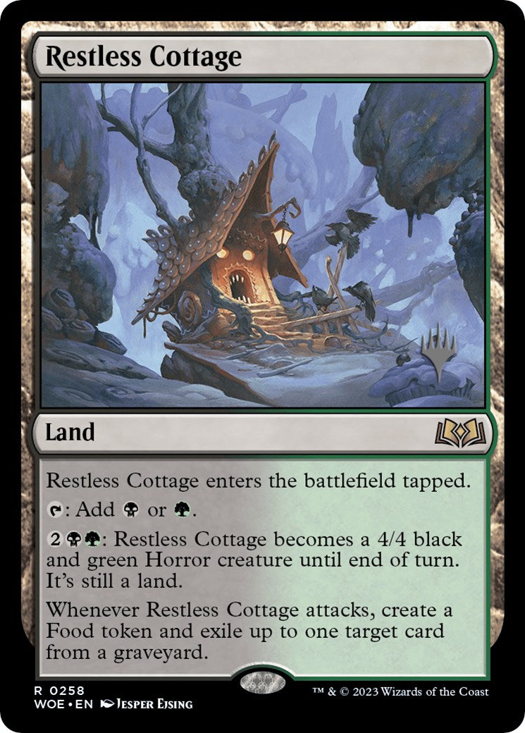 Restless Cottage (Promo Pack) [Wilds of Eldraine Promos] | Play N Trade Winnipeg