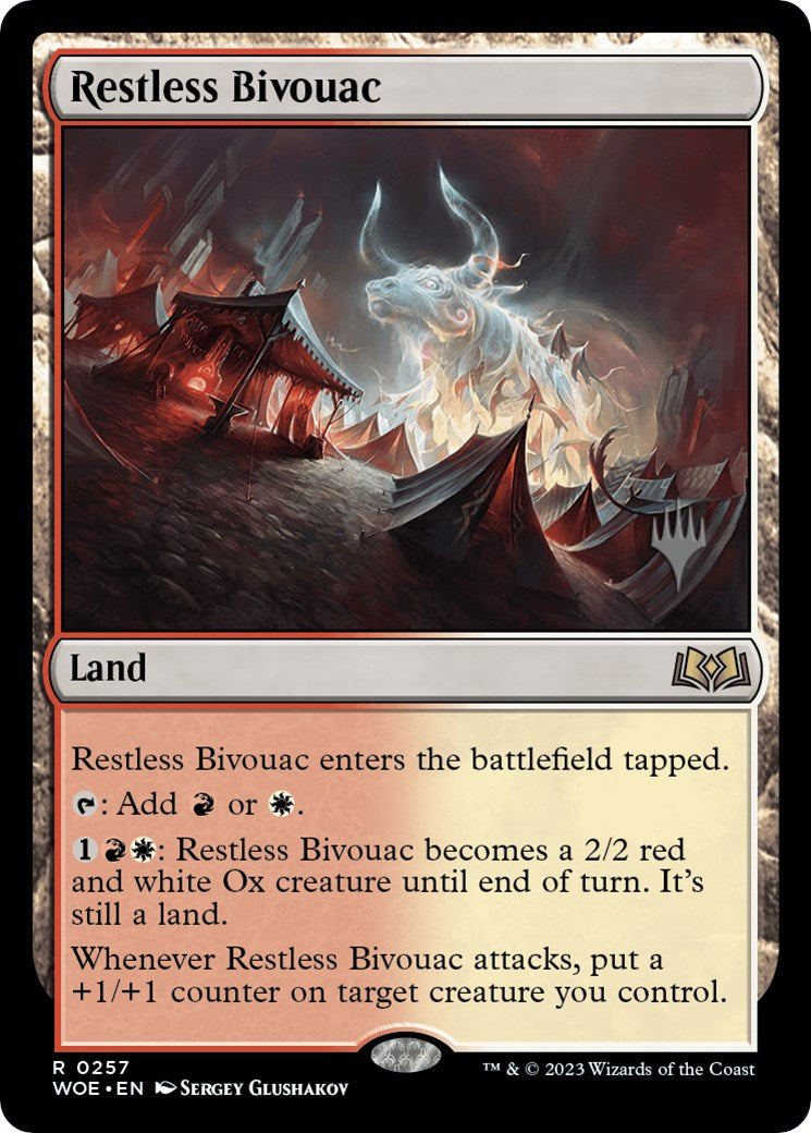 Restless Bivouac (Promo Pack) [Wilds of Eldraine Promos] | Play N Trade Winnipeg