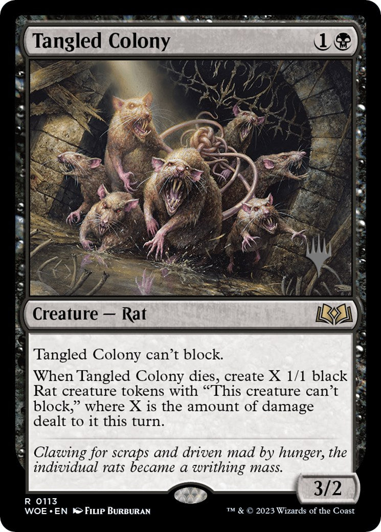 Tangled Colony (Promo Pack) [Wilds of Eldraine Promos] | Play N Trade Winnipeg