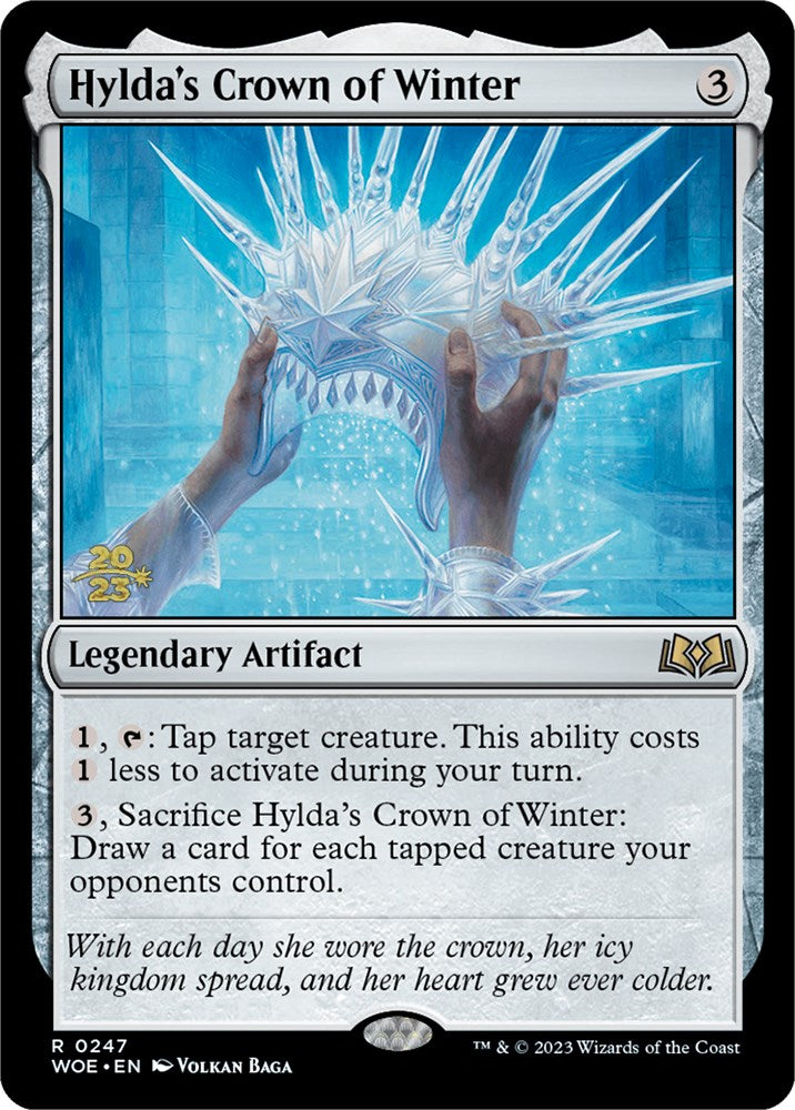 Hylda's Crown of Winter [Wilds of Eldraine Prerelease Promos] | Play N Trade Winnipeg