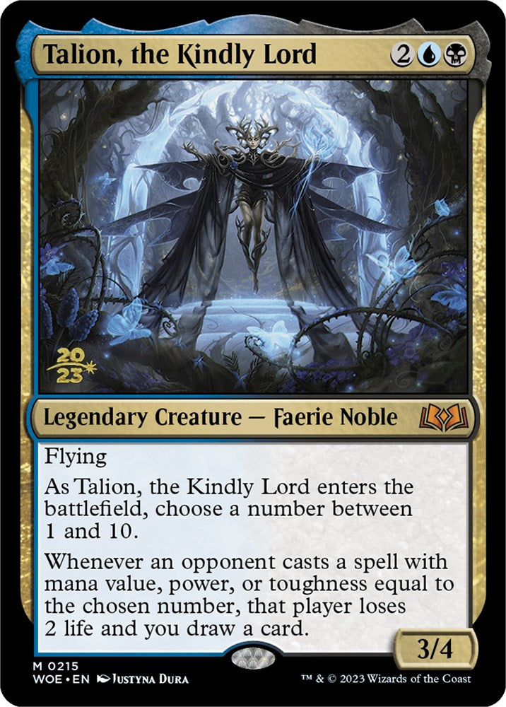 Talion, the Kindly Lord [Wilds of Eldraine Prerelease Promos] | Play N Trade Winnipeg