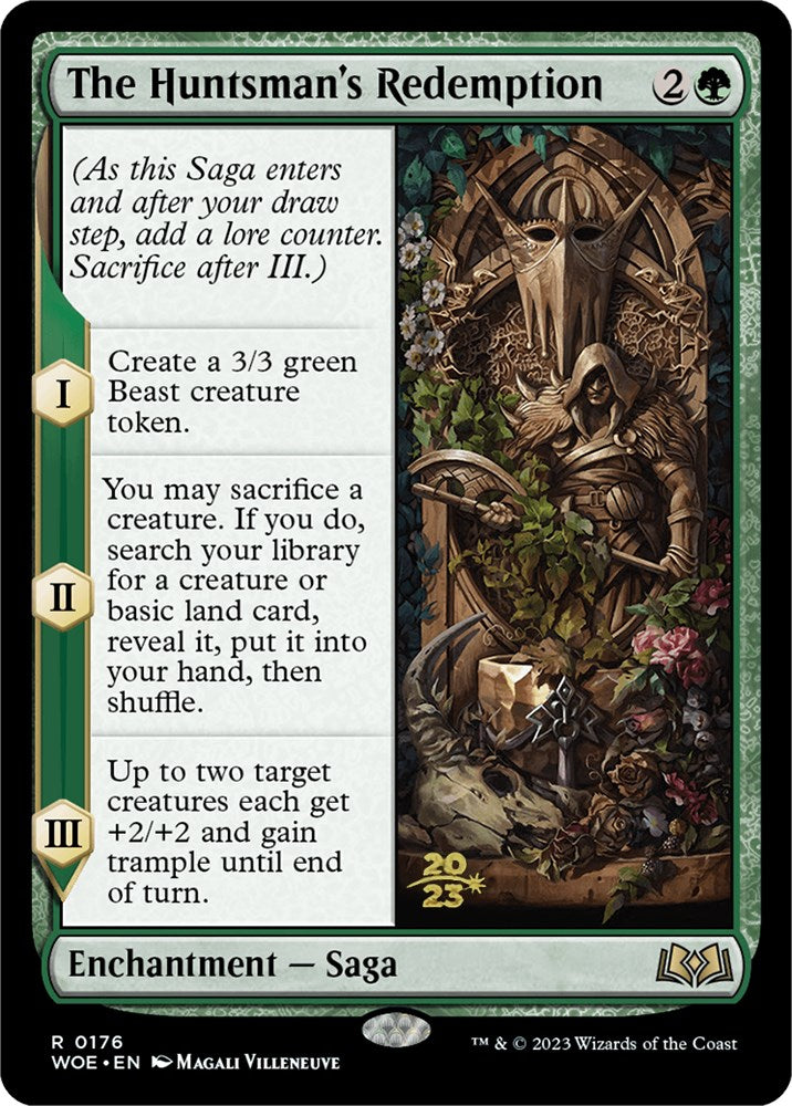 The Huntsman's Redemption [Wilds of Eldraine Prerelease Promos] | Play N Trade Winnipeg