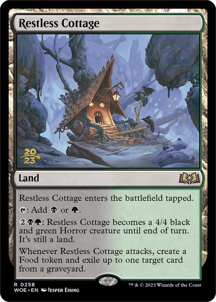 Restless Cottage [Wilds of Eldraine Prerelease Promos] | Play N Trade Winnipeg