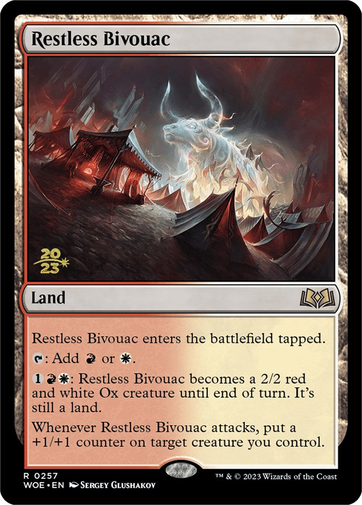 Restless Bivouac [Wilds of Eldraine Prerelease Promos] | Play N Trade Winnipeg