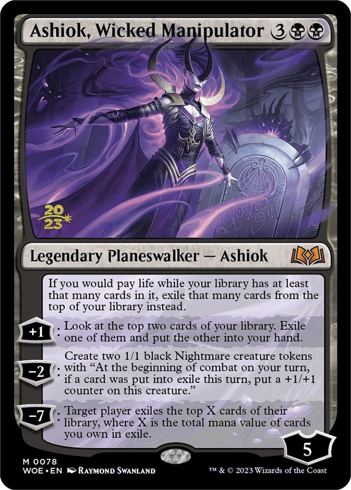 Ashiok, Wicked Manipulator [Wilds of Eldraine Prerelease Promos] | Play N Trade Winnipeg