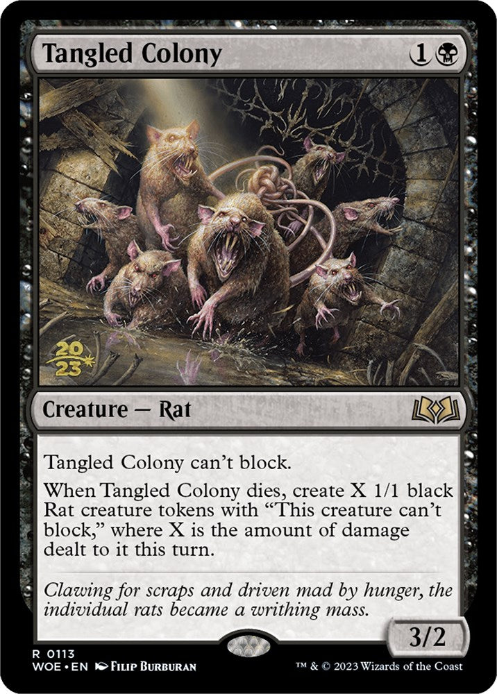 Tangled Colony [Wilds of Eldraine Prerelease Promos] | Play N Trade Winnipeg