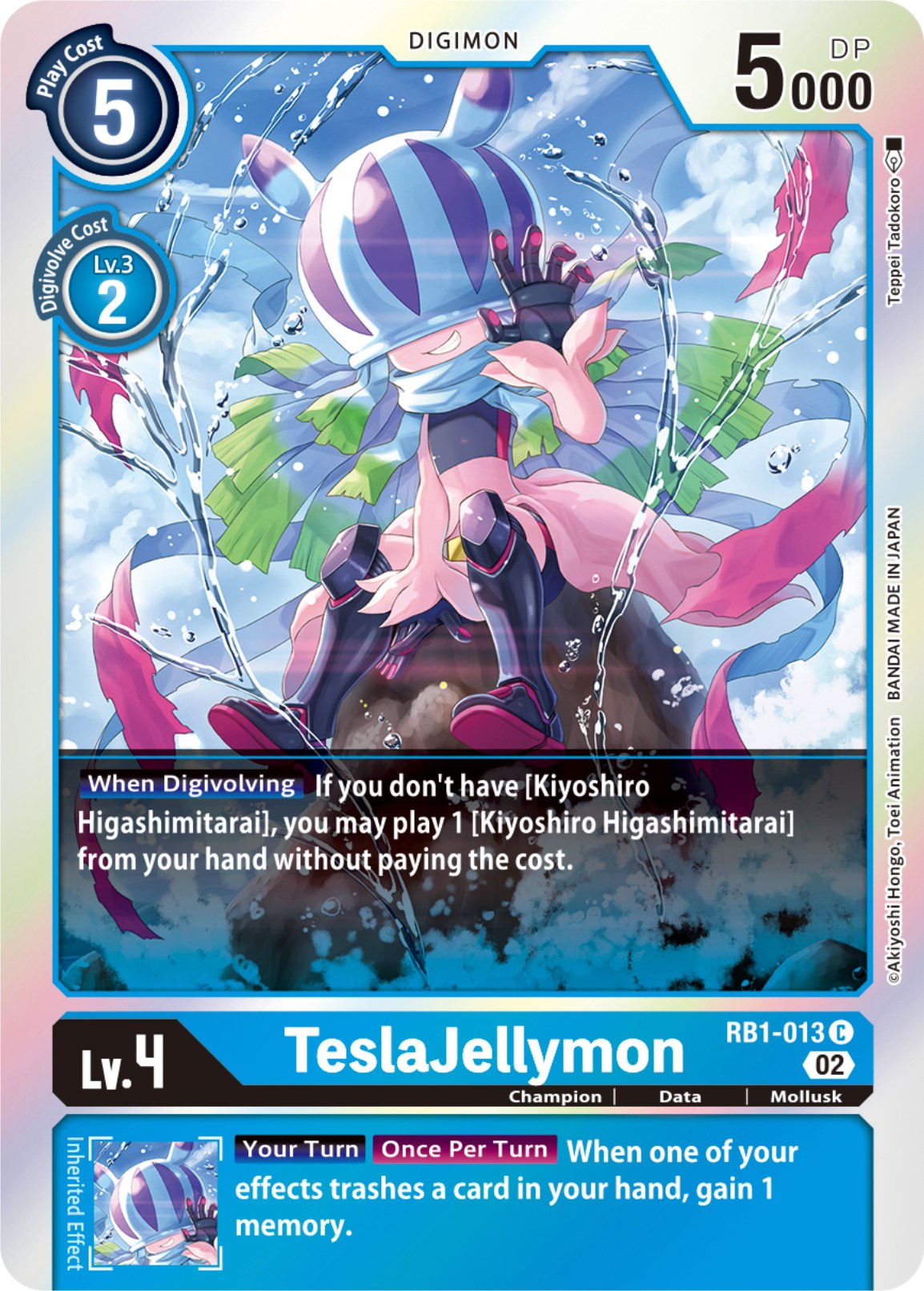 TeslaJellymon [RB1-013] [Resurgence Booster] | Play N Trade Winnipeg