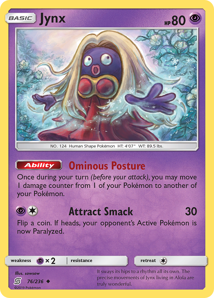 Jynx (76/236) [Sun & Moon: Unified Minds] | Play N Trade Winnipeg