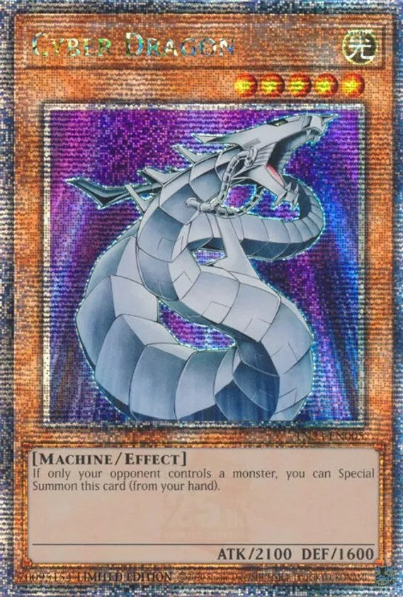 Cyber Dragon [TN23-EN005] Quarter Century Secret Rare | Play N Trade Winnipeg