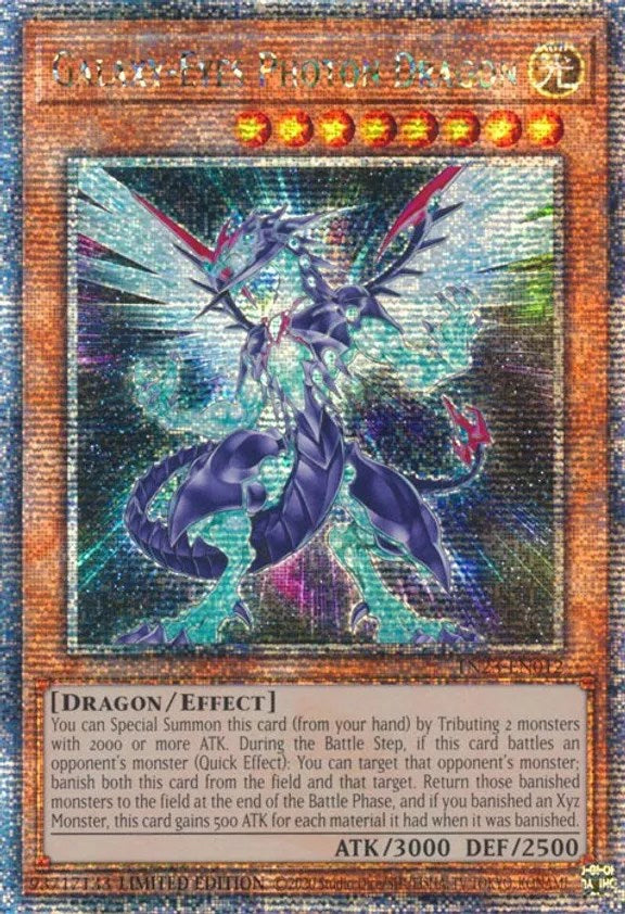 Galaxy-Eyes Photon Dragon [TN23-EN012] Quarter Century Secret Rare | Play N Trade Winnipeg