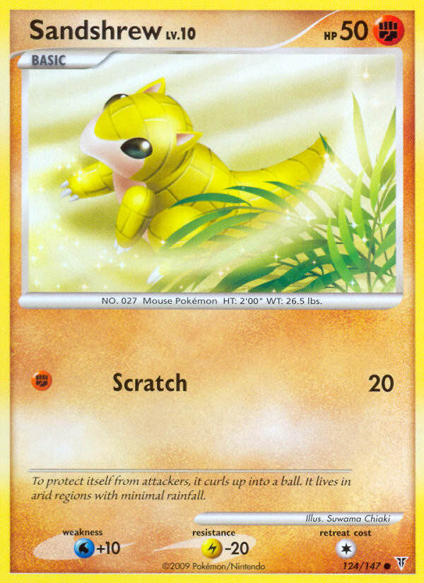 Sandshrew (124/147) [Platinum: Supreme Victors] | Play N Trade Winnipeg