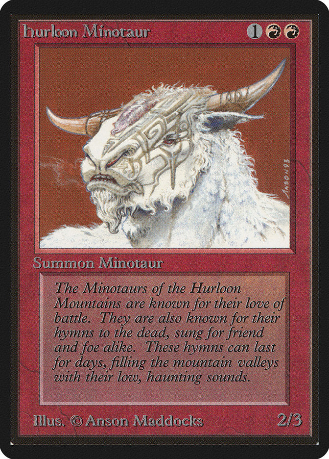 Hurloon Minotaur [Limited Edition Beta] | Play N Trade Winnipeg