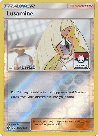 Lusamine (153a/156) (League Challenge Alt Art 2nd Place) [Sun & Moon: Ultra Prism] | Play N Trade Winnipeg