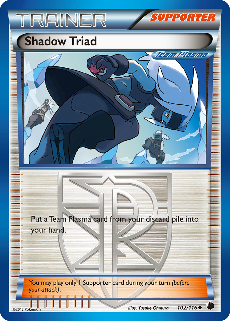 Shadow Triad (102/116) [Black & White: Plasma Freeze] | Play N Trade Winnipeg