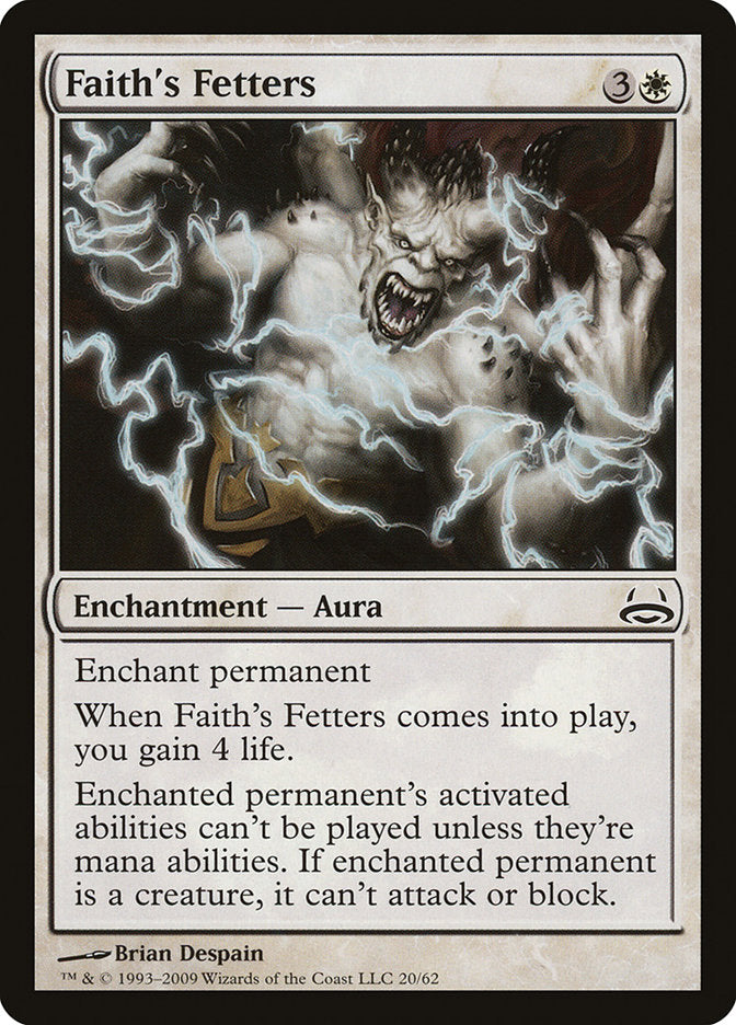 Faith's Fetters [Duel Decks: Divine vs. Demonic] | Play N Trade Winnipeg