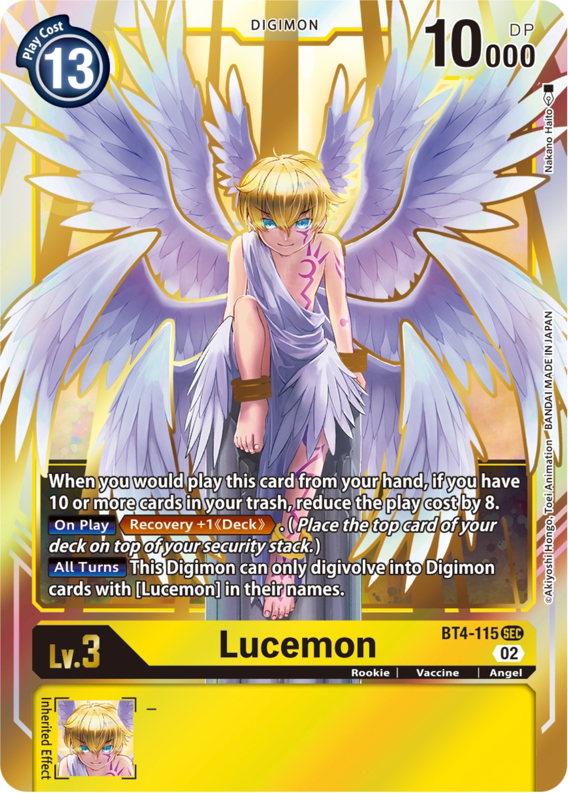 Lucemon [BT4-115] (Resurgence Booster Reprint) [Resurgence Booster] | Play N Trade Winnipeg