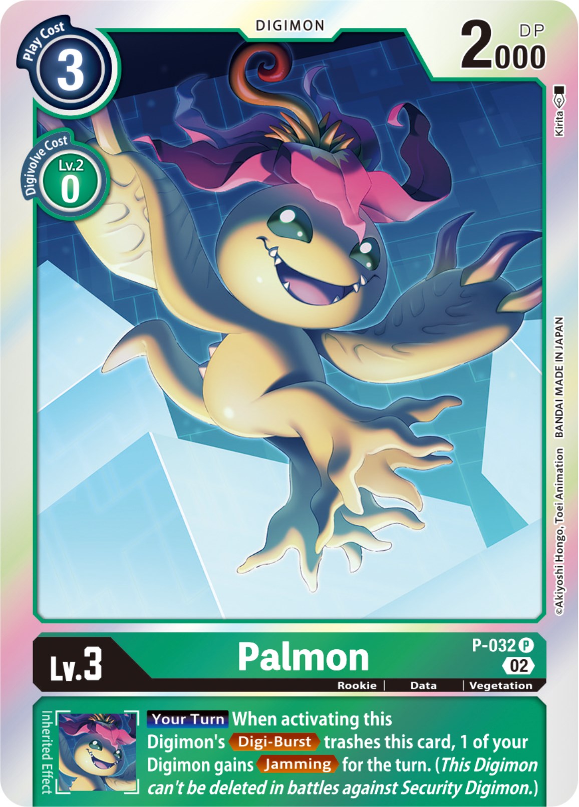 Palmon [P-032] [Resurgence Booster] | Play N Trade Winnipeg