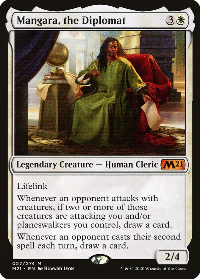 Mangara, the Diplomat [Core Set 2021] | Play N Trade Winnipeg