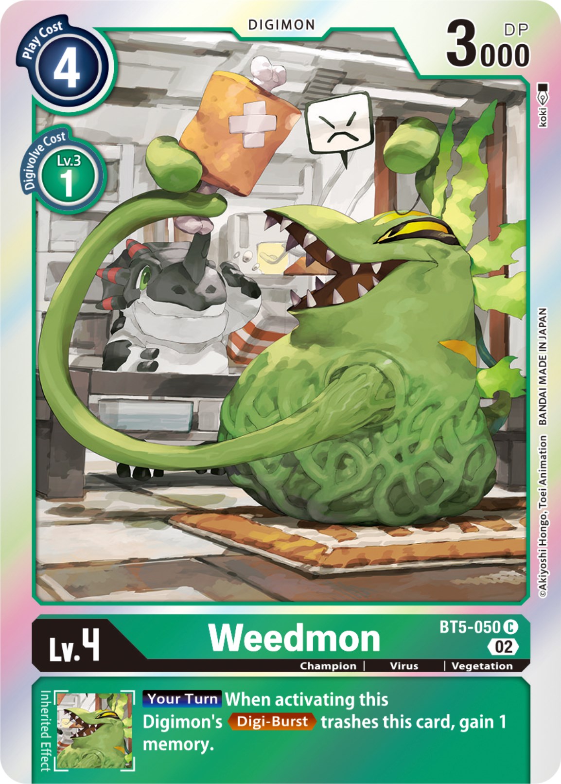 Weedmon [BT5-050] [Resurgence Booster] | Play N Trade Winnipeg