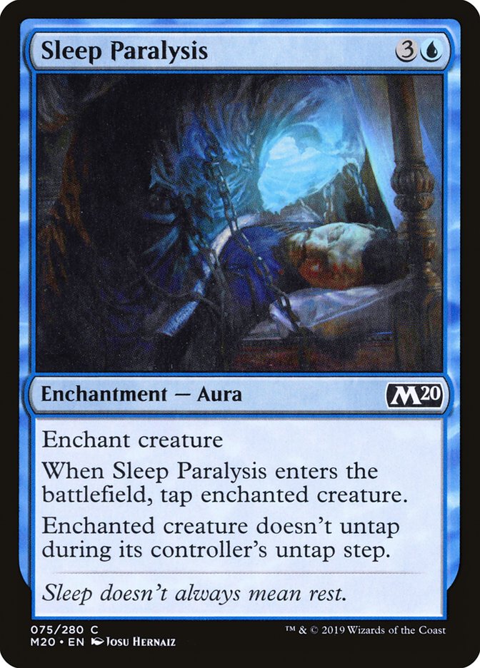 Sleep Paralysis [Core Set 2020] | Play N Trade Winnipeg
