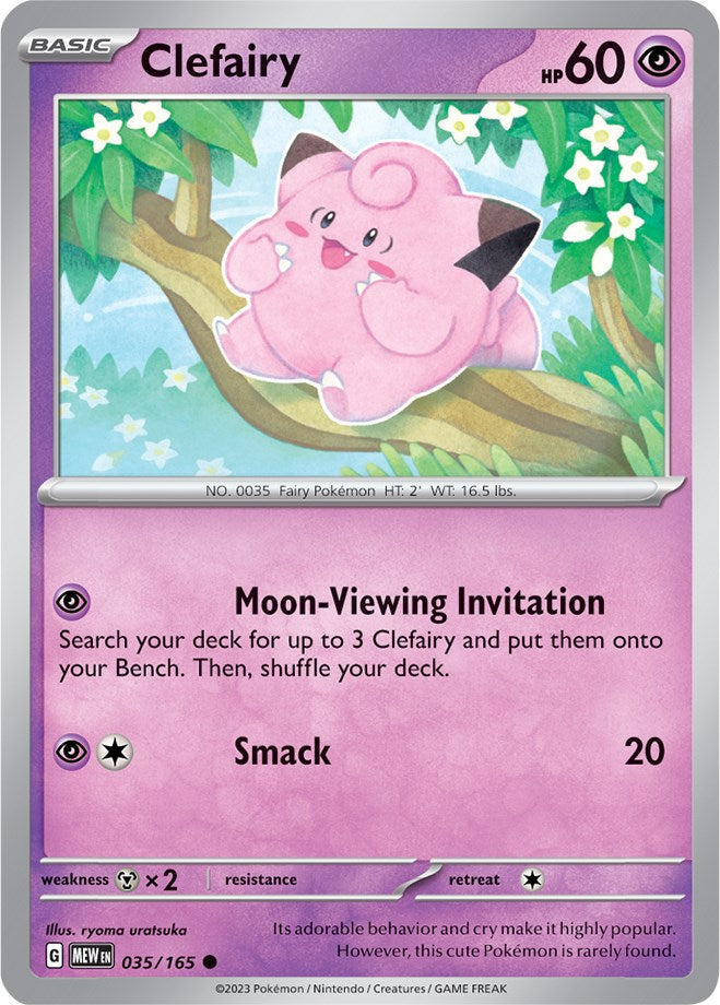 Clefairy (035/165) [Scarlet & Violet: 151] | Play N Trade Winnipeg