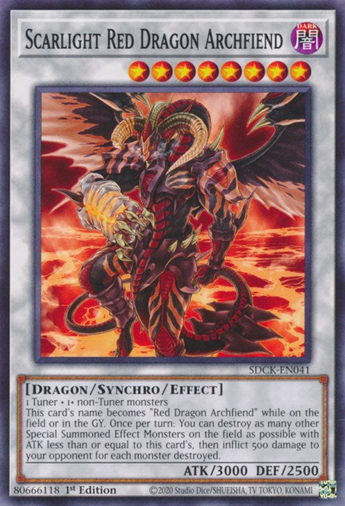 Scarlight Red Dragon Archfiend [SDCK-EN041] Common | Play N Trade Winnipeg