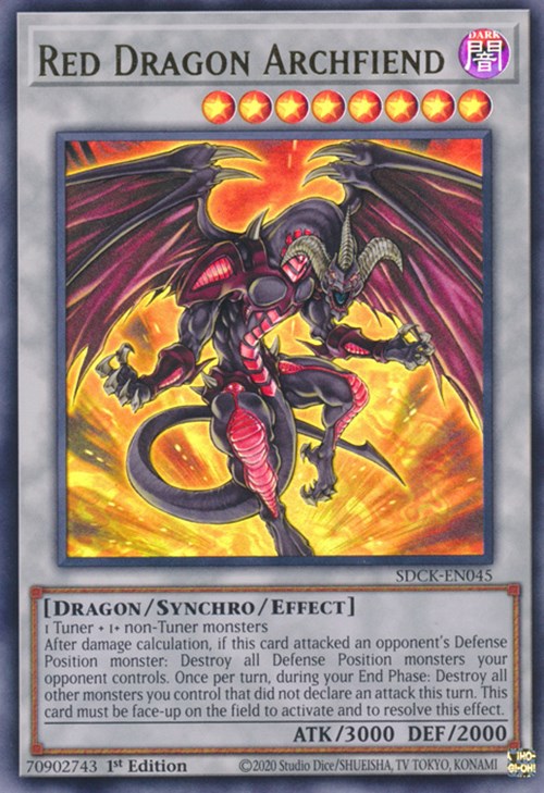 Red Dragon Archfiend [SDCK-EN045] Ultra Rare | Play N Trade Winnipeg