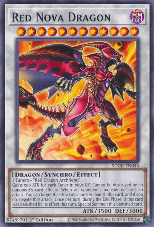 Red Nova Dragon [SDCK-EN046] Common | Play N Trade Winnipeg