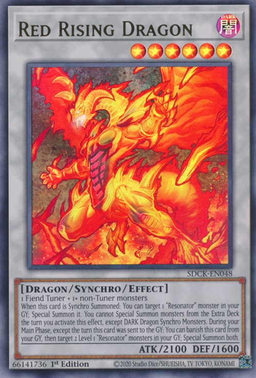 Red Rising Dragon [SDCK-EN048] Ultra Rare | Play N Trade Winnipeg