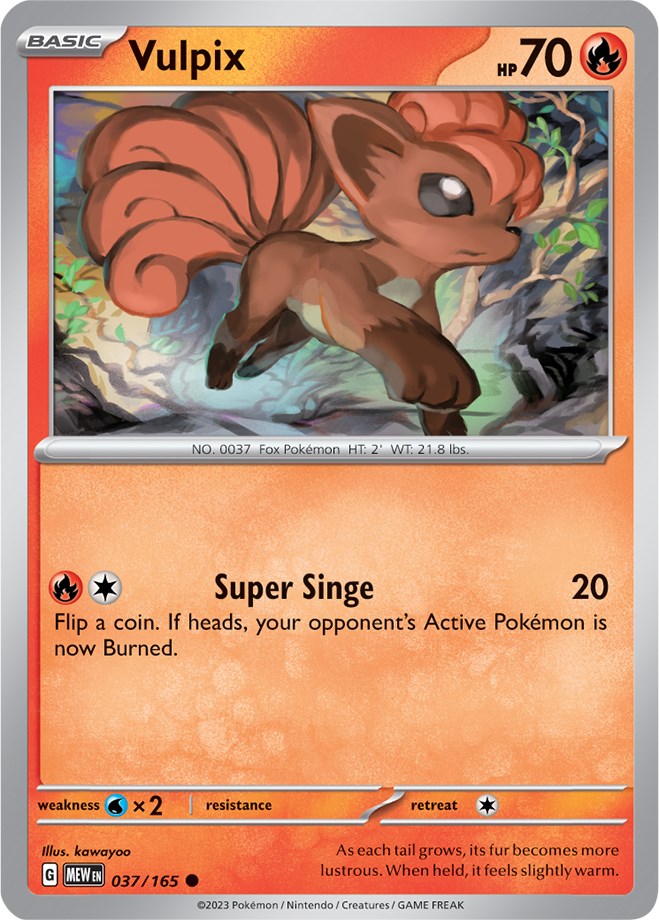 Vulpix (037/165) [Scarlet & Violet: 151] | Play N Trade Winnipeg