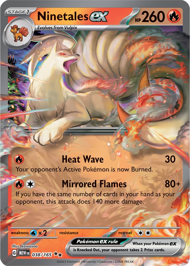 Ninetales ex (038/165) [Scarlet & Violet: 151] | Play N Trade Winnipeg