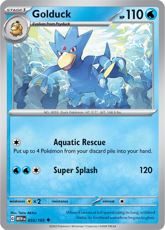 Golduck (055/165) [Scarlet & Violet: 151] | Play N Trade Winnipeg