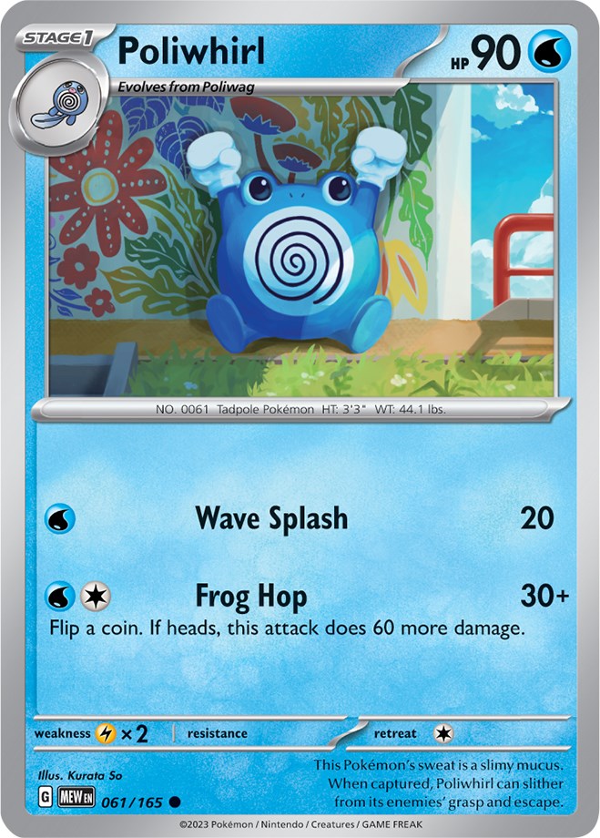 Poliwhirl (061/165) [Scarlet & Violet: 151] | Play N Trade Winnipeg