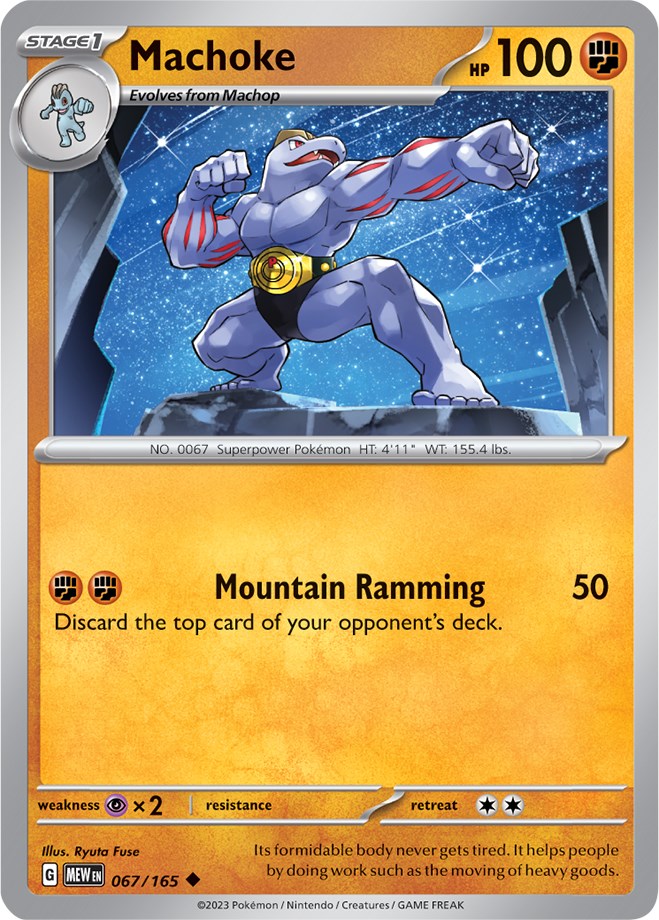 Machoke (067/165) [Scarlet & Violet: 151] | Play N Trade Winnipeg