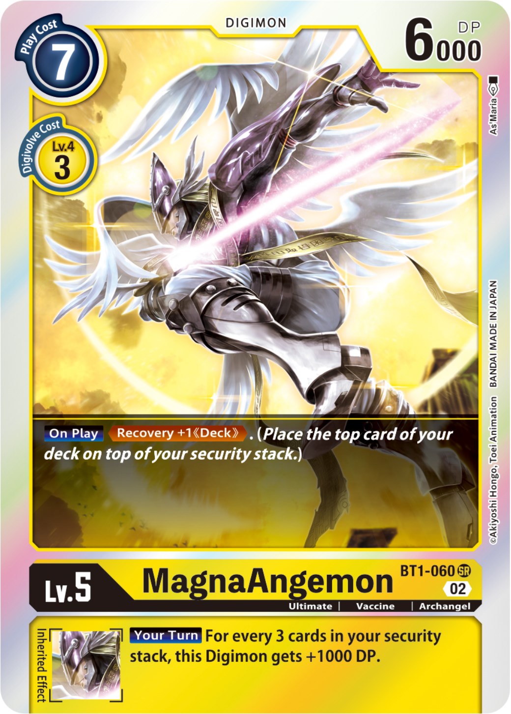 MagnaAngemon [BT1-060] (Resurgence Booster Reprint) [Resurgence Booster] | Play N Trade Winnipeg