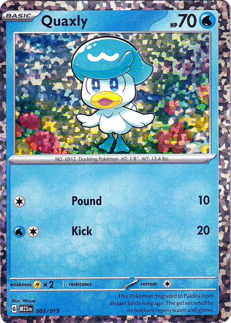 Quaxly (003/015) [McDonald's Promos: 2023 Collection] | Play N Trade Winnipeg