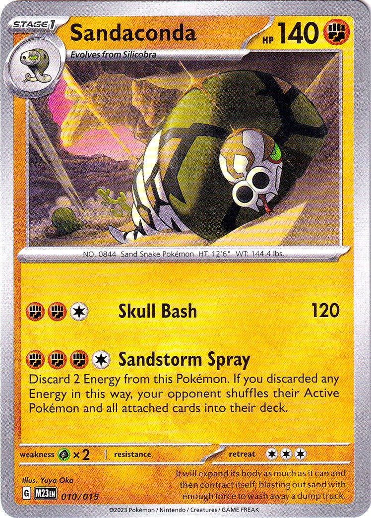 Sandaconda (010/015) [McDonald's Promos: 2023 Collection] | Play N Trade Winnipeg