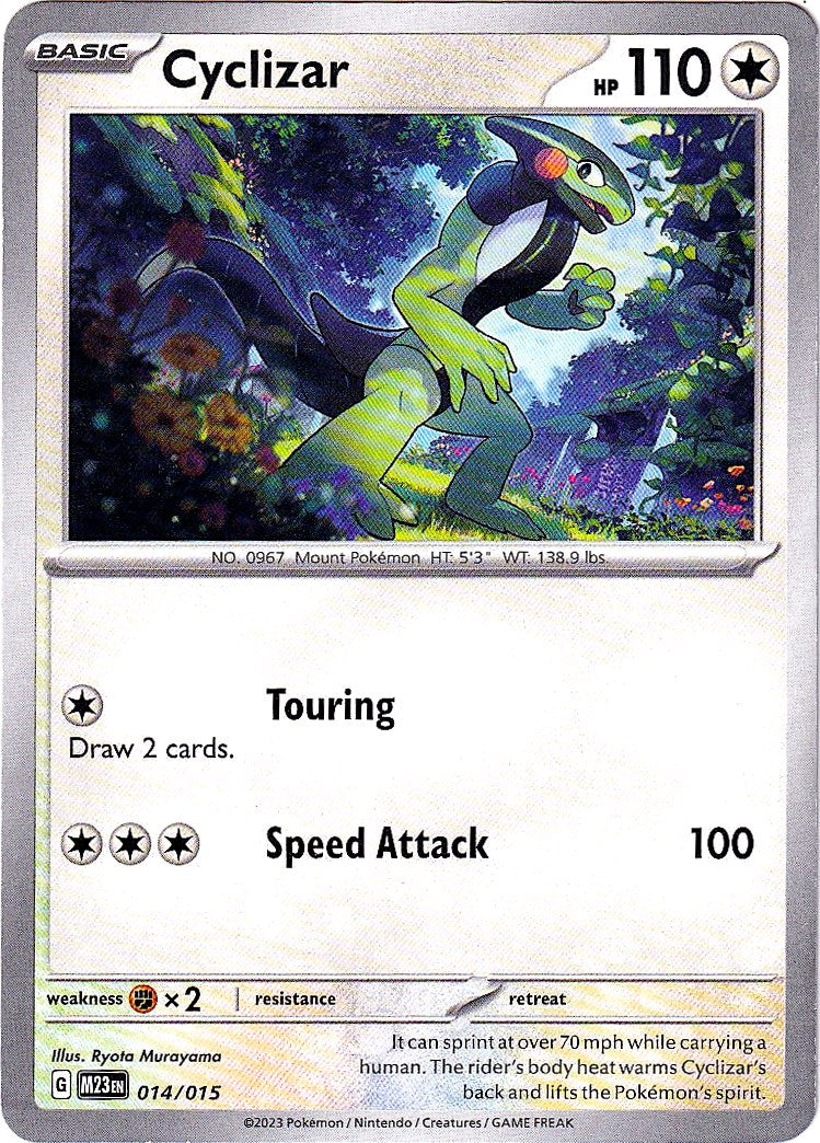 Cyclizar (014/015) [McDonald's Promos: 2023 Collection] | Play N Trade Winnipeg