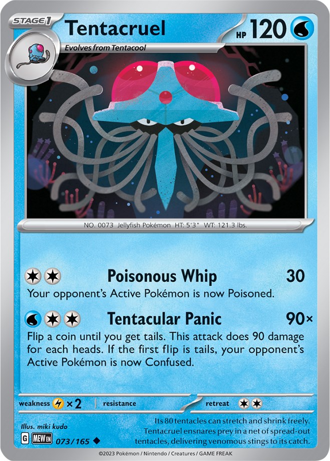 Tentacruel (073/165) [Scarlet & Violet: 151] | Play N Trade Winnipeg