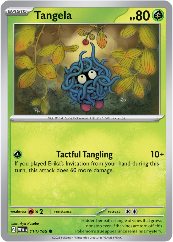 Tangela (114/165) [Scarlet & Violet: 151] | Play N Trade Winnipeg