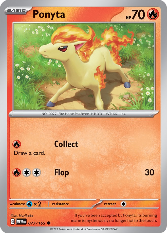 Ponyta (077/165) [Scarlet & Violet: 151] | Play N Trade Winnipeg