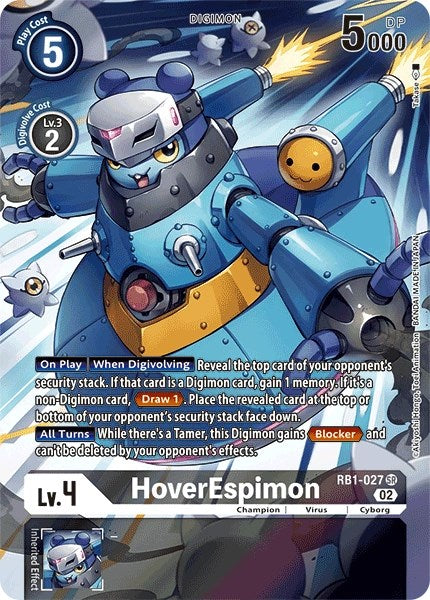 HoverEspimon (Textured Alternate Art) [Resurgence Booster] | Play N Trade Winnipeg