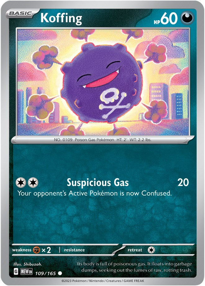 Koffing (109/165) [Scarlet & Violet: 151] | Play N Trade Winnipeg