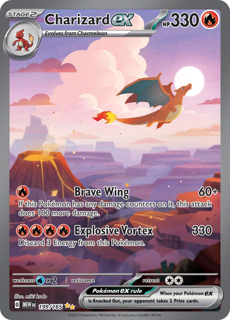 Charizard ex (199/165) [Scarlet & Violet: 151] | Play N Trade Winnipeg