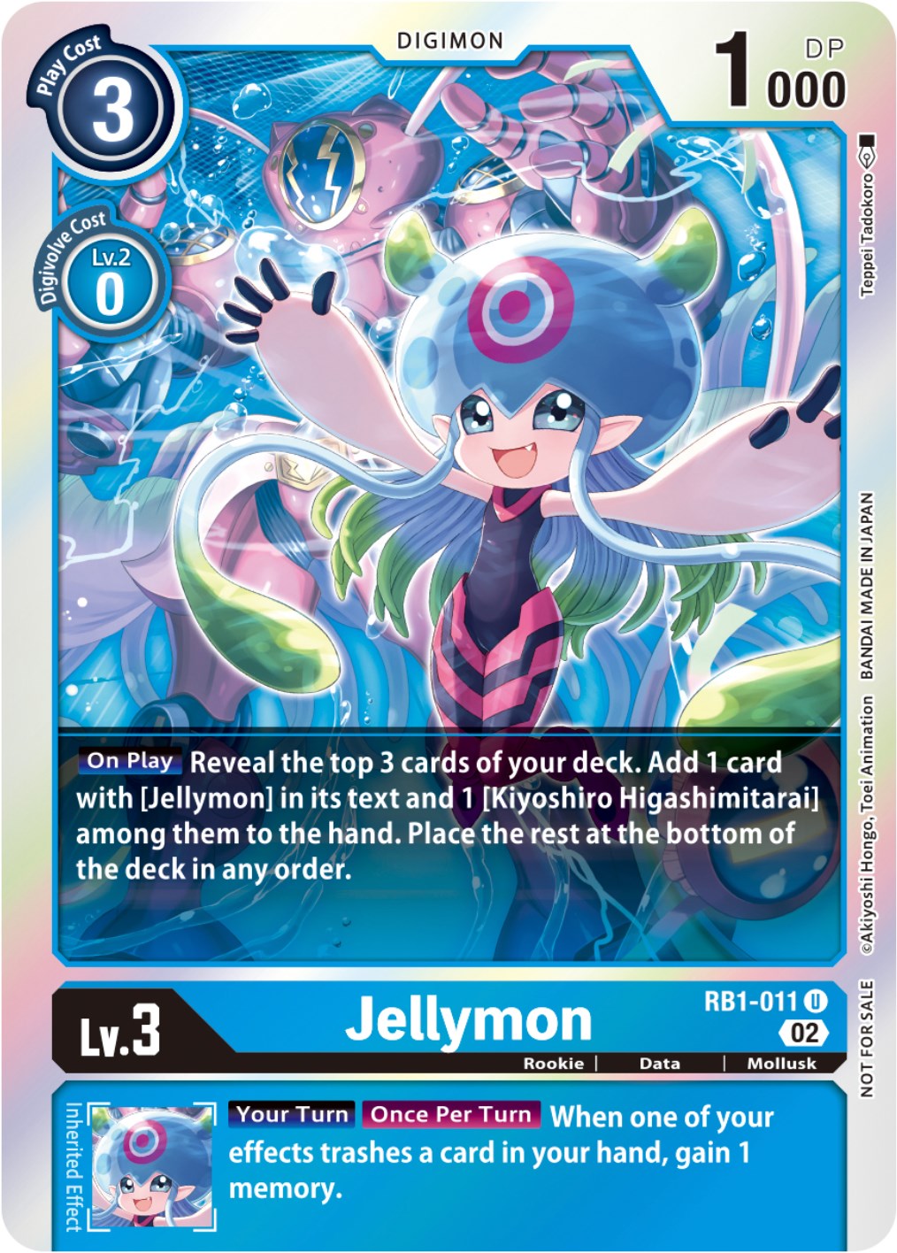 Jellymon [RB1-011] (Box Topper) [Resurgence Booster] | Play N Trade Winnipeg