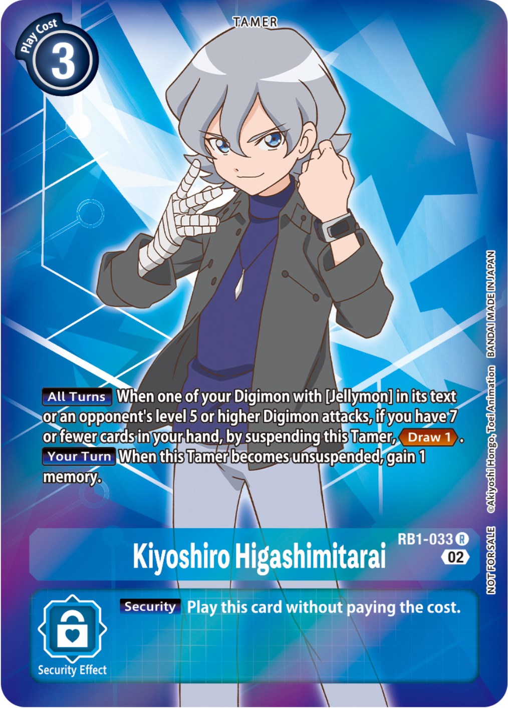 Kiyoshiro Higashimitarai [RB1-033] (Box Topper) [Resurgence Booster] | Play N Trade Winnipeg