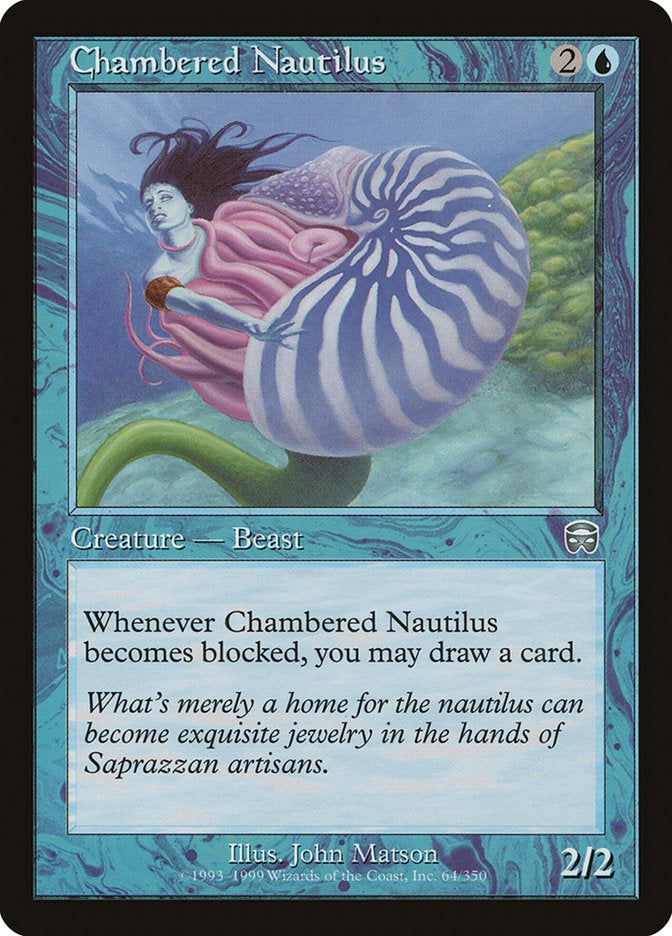 Chambered Nautilus [Mercadian Masques] | Play N Trade Winnipeg