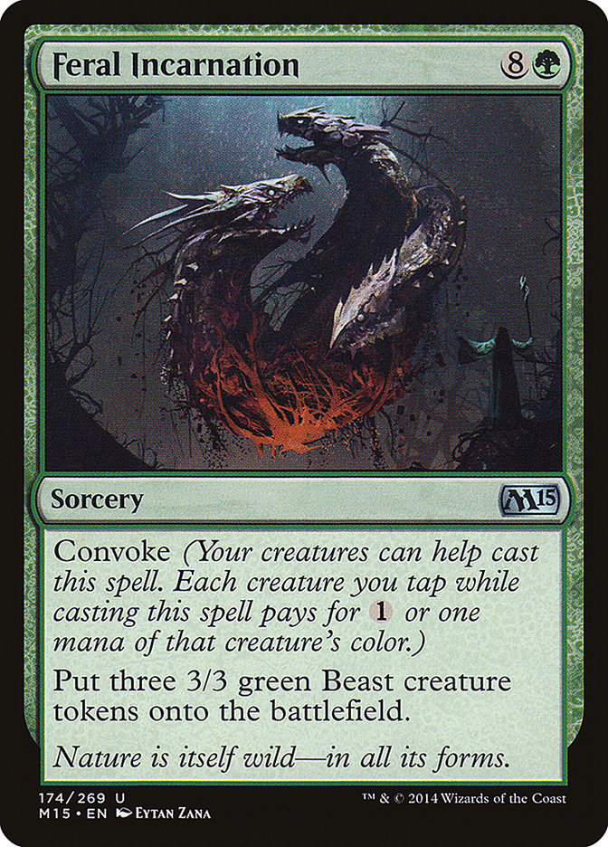 Feral Incarnation [Magic 2015] | Play N Trade Winnipeg