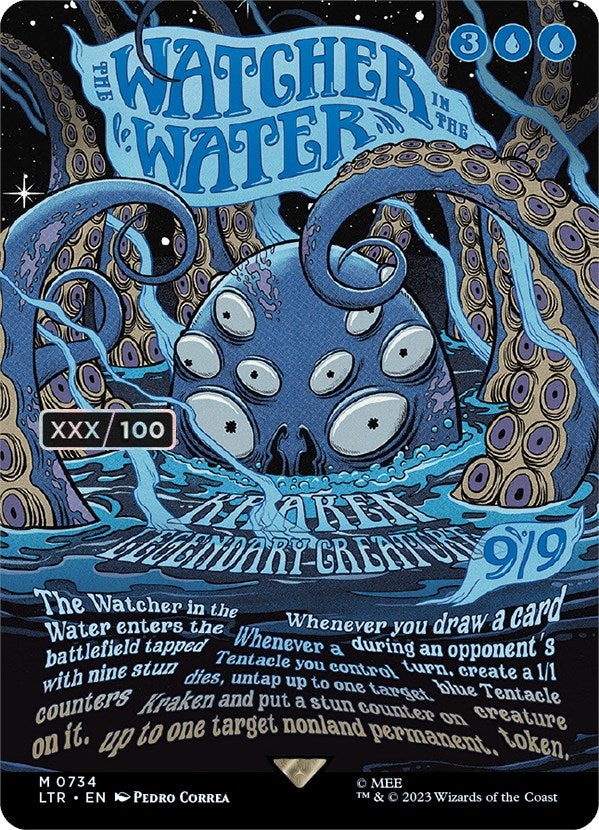 The Watcher in the Water (Borderless Poster) (Serialized) [The Lord of the Rings: Tales of Middle-Earth] | Play N Trade Winnipeg