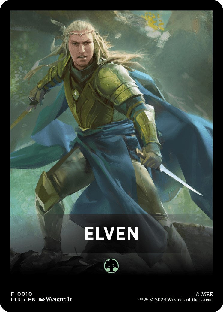 Elven Theme Card [The Lord of the Rings: Tales of Middle-Earth] | Play N Trade Winnipeg